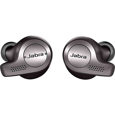 Jabra Elite 65t Earbuds C Alexa Built-In, True Wireless Earbuds with Charging Case, Titanium Black C Bluetooth Earbuds Engineered for the Best True Wireless Calls and Music Experience 